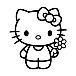 Zeichnung Anime Hello Kitty