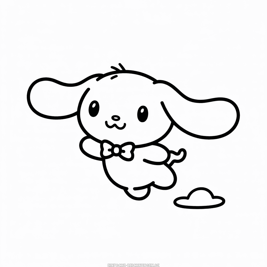 Zeichnung Cinnamoroll Hello Kitty