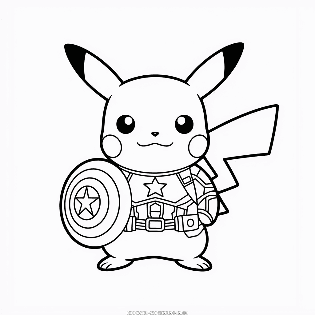 Zeichnung Cosplay Pikachu