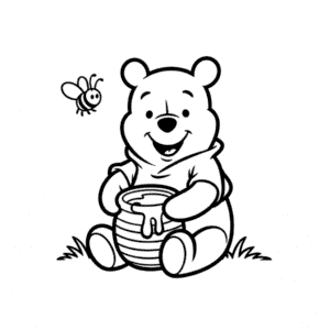 Zeichnung Disney Bär