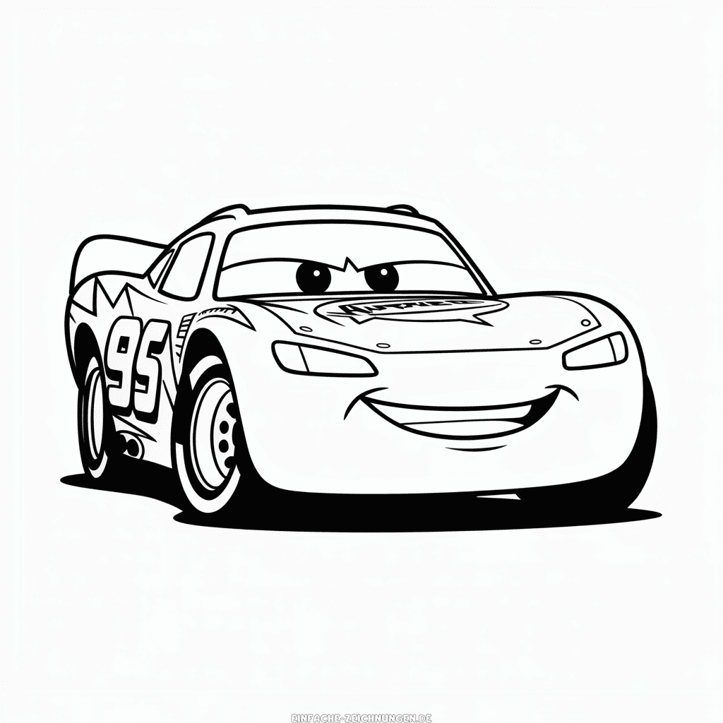 Zeichnung Disney Cars Zeichentrickfilm