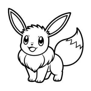 Zeichnung Evoli Pokémon