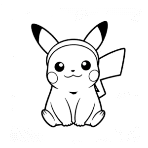 Zeichnung Pikachu Katze