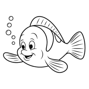 Zeichnung Fabius aus Arielle