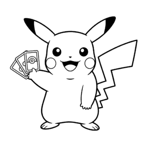 Zeichnung Zeichentrick Pikachu