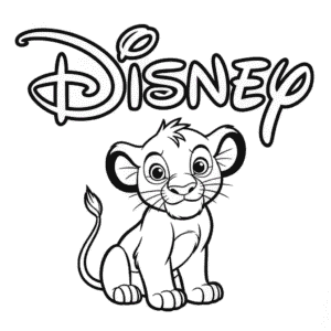 Zeichnung Disney Der König der Löwen