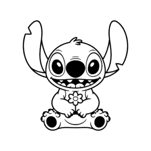 Zeichnung Niedlicher Stitch