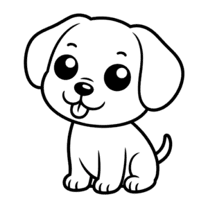 Zeichnung Chibi Hund