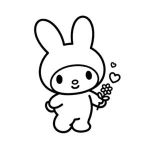 Zeichnung Hello Kitty Meine Melodie