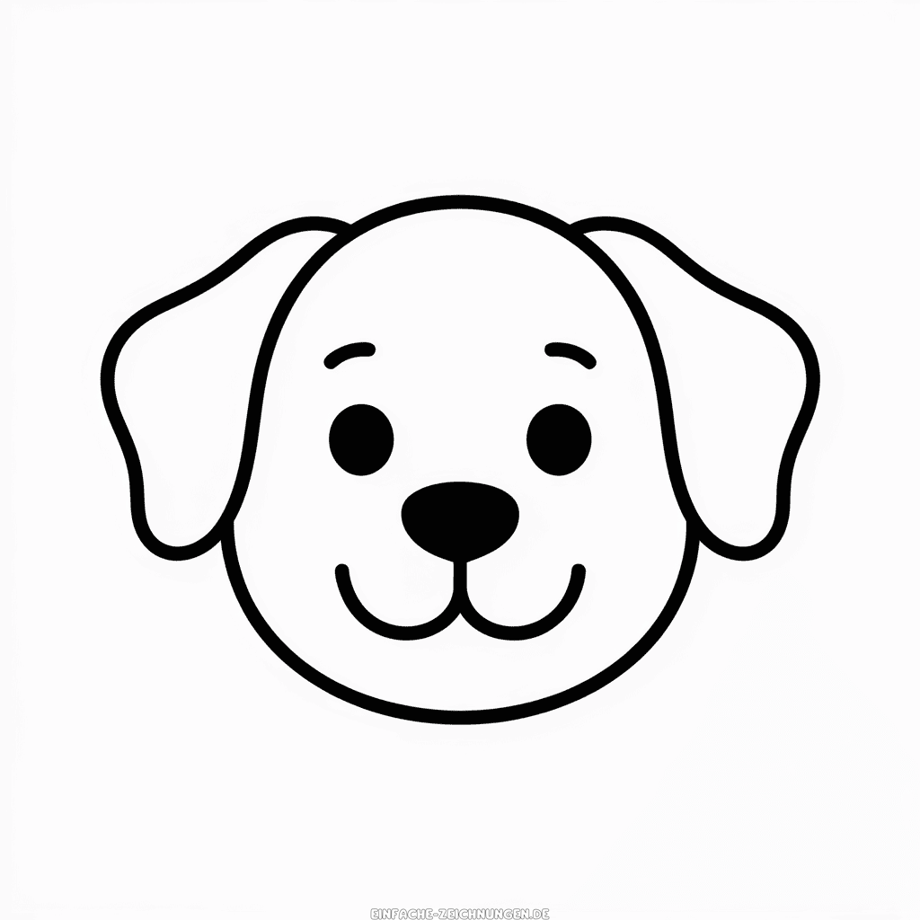 Zeichnung Hundekopf
