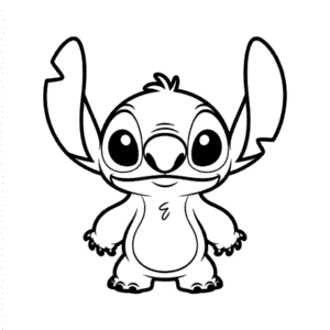 Zeichnung Lilo und Stitch