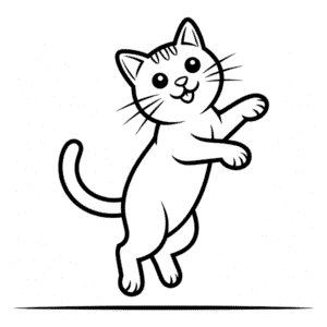 Zeichnung Katzensprung