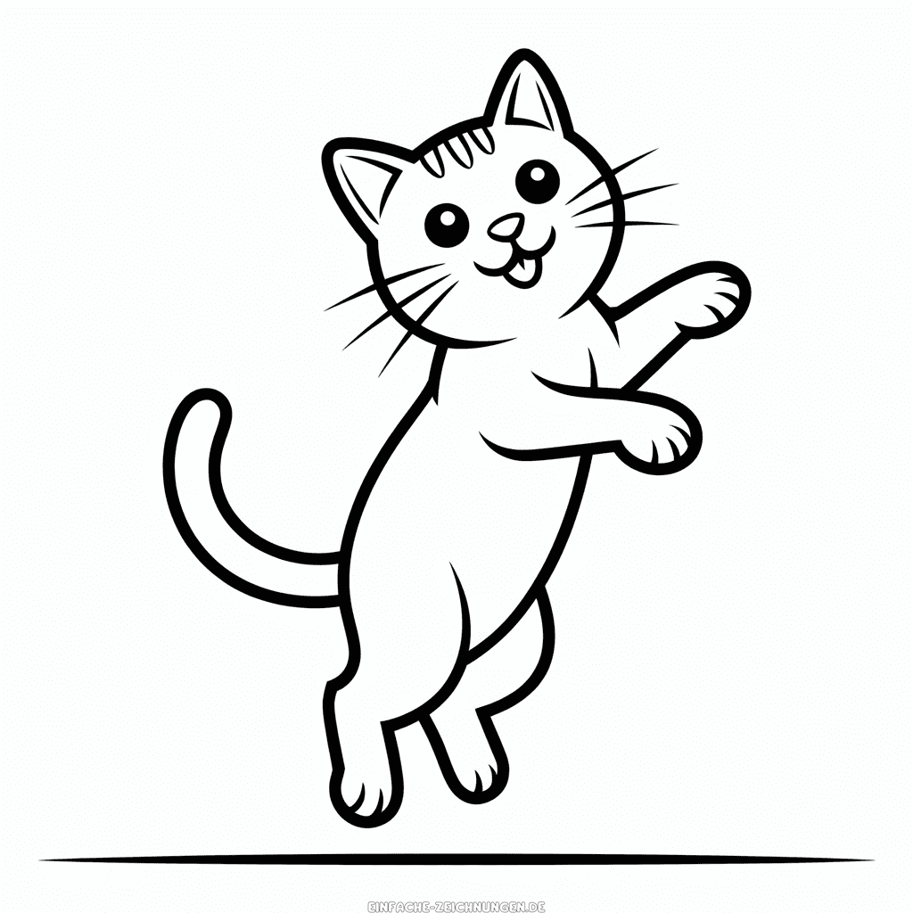 Zeichnung Katzensprung