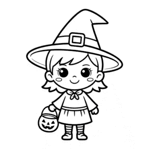 Zeichnung Chibi Halloween