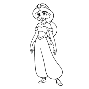 Zeichnung Realistische Jasmin
