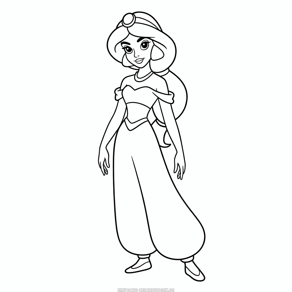 Zeichnung Realistische Jasmin