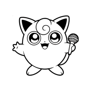 Zeichnung Jigglypuff Pokémon