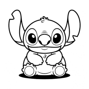 Zeichnung Stitch Squishmallow